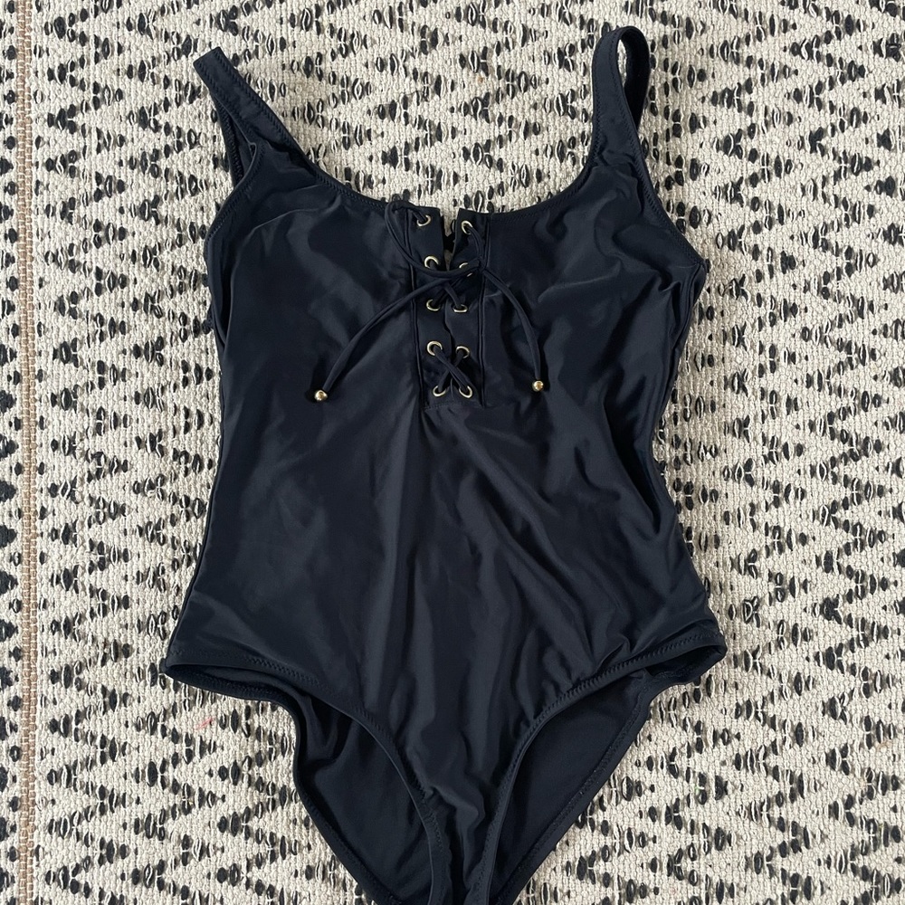 Mossimo black one piece swimsuit